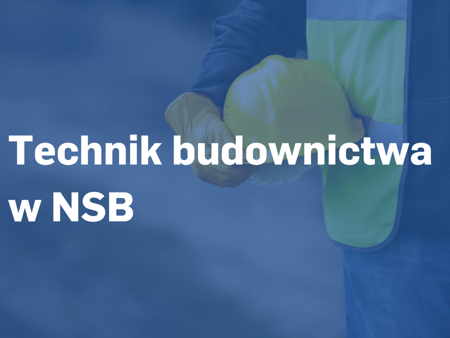 Technik Budownictwa Bud Zaw D Z Przysz O Ci Nsb