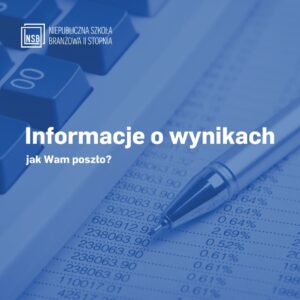 Niepubliczna Szkoła Branżowa II Stopnia informuje, że wyniki egzaminu zawodowego z sesji lato 2025 dostępne będą na portalu zdającego w dniu 29 sierpnia 2025r. https://portalzdajacego.epkz.cke.edu.pl/ Jeżeli nie posiadają państwo jeszcze dostępu do portalu z poprzednich szkół prosimy o przesłanie maila na adres: r.horak@nsb.edu.pl Z podaniem Imienia, Nazwiska oraz daty urodzenia. W mailu zwrotnym dostaną Państwo instrukcje rejestracji. Zapraszamy po osobisty odbiór certyfikatów od 10 września 2025 w siedzibie szkoły Jastrzębie-Zdrój ul. Energetyków 8 w godzinach 9-15:30.